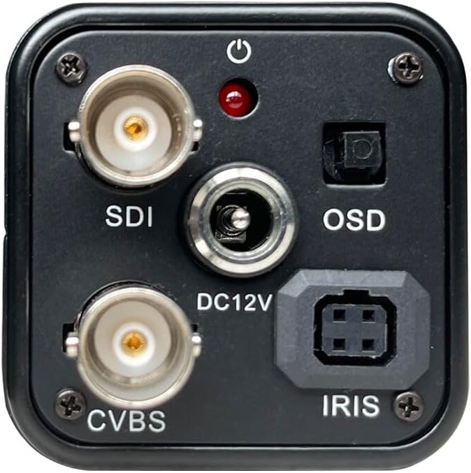3G SDI Camera, 2MP 1080P Digital CCTV Security Camera, 1/2.8 High Sensitivity Sensor with 2.8-12mm Manual Varifocal Auto Iris Lens，DC12V 1A Power Adapter Free by Click Below Extra Saving