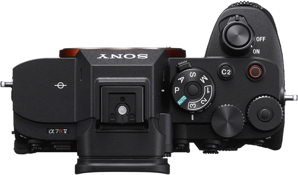 Sony Alpha 7R V Mirrorless Camera Body (ILCE-7RM5/B) – 61MP Full-Frame Sensor | AI Autofocus | FE 24-105mm Lens, 64GB Card, Filter Kit, Photo Software, NP-FZ100 Compatible Battery, and More