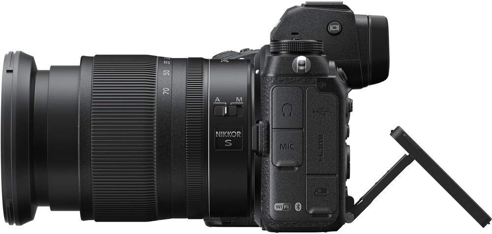 Nikon Z 6II Mirrorless Digital Camera 24.5 MP with 24-70mm f/4 Lens (1663) + 64GB XQD Card + Corel Software + Case + Color Filter Kit + Telephoto Lens + More - International Model