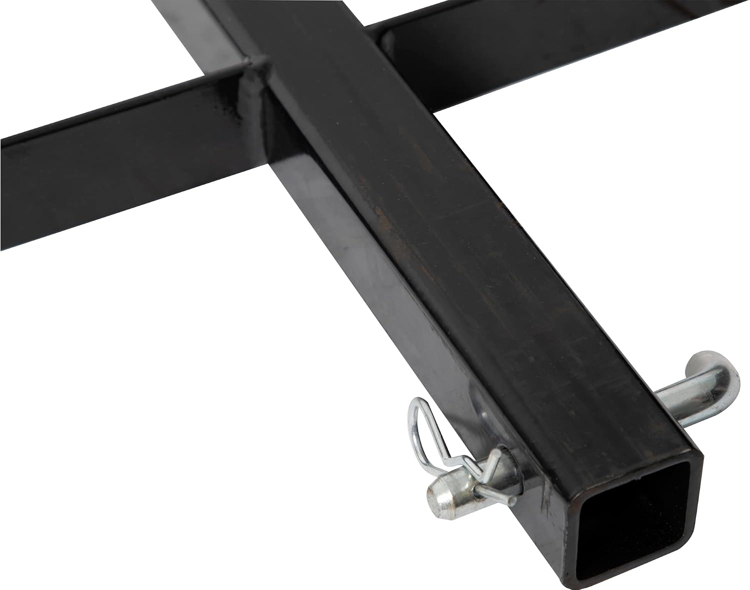 Buyers Products 1707020 Poly Hitch Mounted Cargo Carrier, 23x51x26, Includes Polyethylene Chest, Steel Frame, 5/8in. Hitch Pin, Waterproof Truck Bed Storage & Tool Box, Fits 2 in Receiver, Made in USA