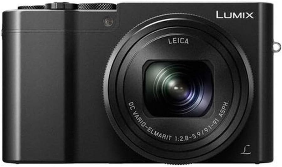 Panasonic LUMIX ZS100 4K Digital Camera, 20.1 Megapixel 1-Inch Sensor 30p Video Camera, 10X LEICA DC VARIO-ELMARIT Lens, F2.8-5.9 Aperture, HYBRID O.I.S. Stabilization, 3-Inch LCD, DMC-ZS100K (Black)