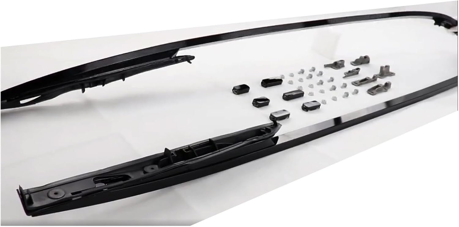 Roof Rack OE Roof Rail/roof Rack Roof Bar Compatible for Land Rover Discovery Sport 2015-2025,gurantee Quality,Free Drill Holes, 8 Years' Old Seller(Black Color)