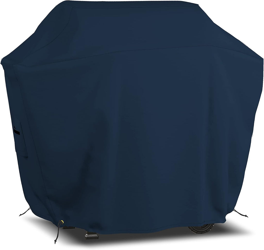 Covers & all BBQ Grill Cover,12 Oz Waterproof UV & Weather Resistant, Outdoor Cover with Air Vents & Drawstrings (64' Inch, Blue)