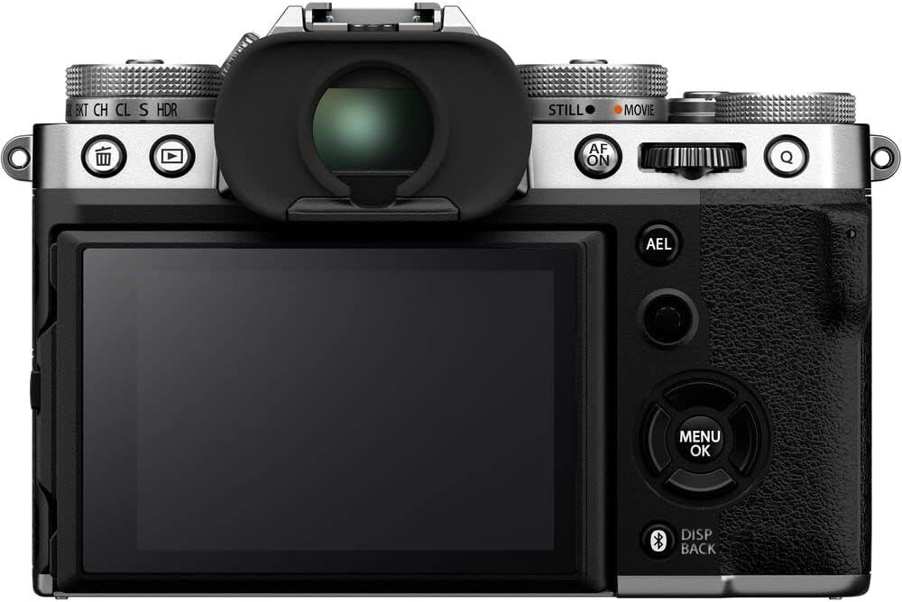 Fujifilm X-T5 Mirrorless Digital Camera Body Bundle, Includes: SanDisk 128GB Extreme PRO SDXC Memory Card, Spare Fujifilm NP-W235 Battery and More (6 Items) (Silver)