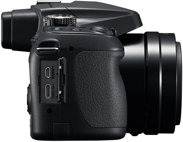 Panasonic LUMIX FZ80D 18.1MP Digital Camera | 4K Video, 60x Optical Zoom Point & Shoot | Bundle w/ 32GB SD Card, Shoulder Bag, Software Kit | Panasonic 1-Year Limited Warranty