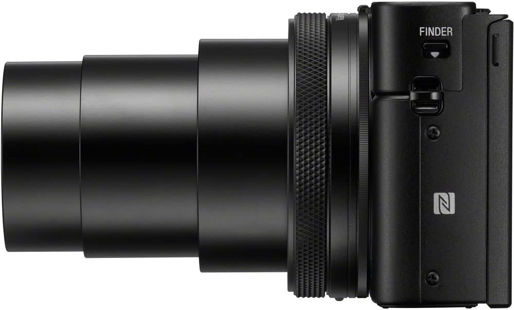 Sony Cyber-Shot RX100 VII Digital Camera (DSC-RX100M7) – 20.1MP 1-Inch Stacked CMOS Sensor | ZEISS 24–200 mm Zoom Lens | 64GB Card, Case, NP-BX1 Battery, Card Reader, HDMI Cable and More