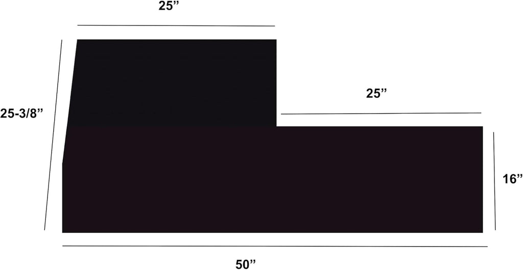 Windproof Covers 50 inch Heavy Duty Premium Grill Cover to fit Coyote Grill & Griddle Combo Built-in Grill