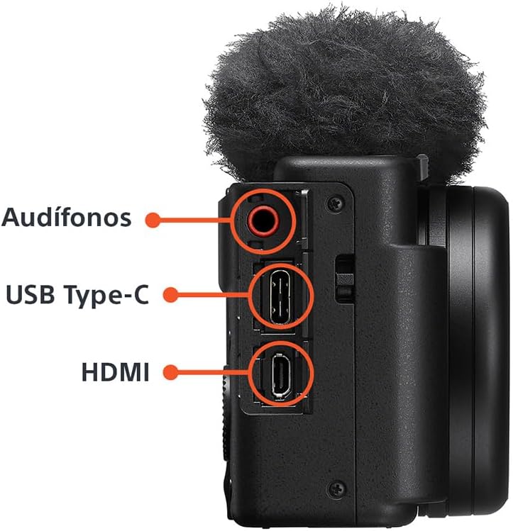 Sony ZV-1 II Vlog Camera for Content Creators and Vloggers - Black