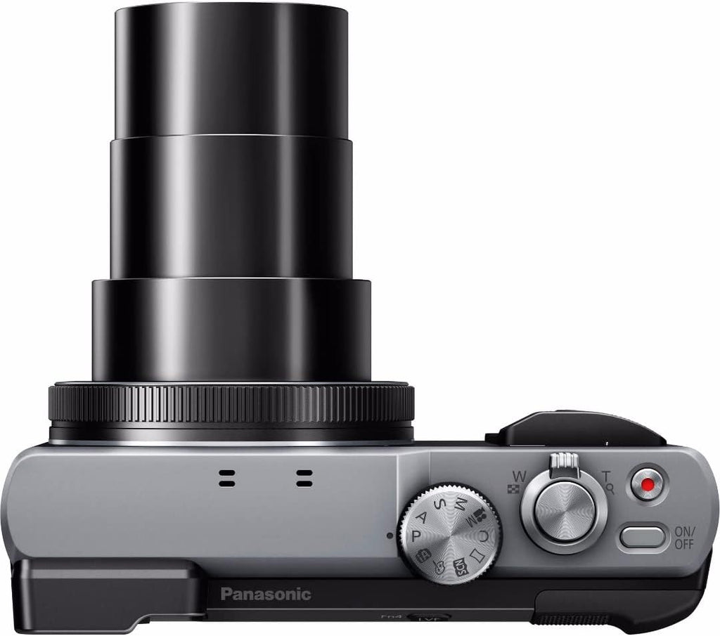 PANASONIC LUMIX 4K Point and Shoot Camera, 30X LEICA DC Vario-ELMAR Lens F3.3-6.4, 18 Megapixels, High Sensitivity Sensor, DMC-ZS60S (SILVER)