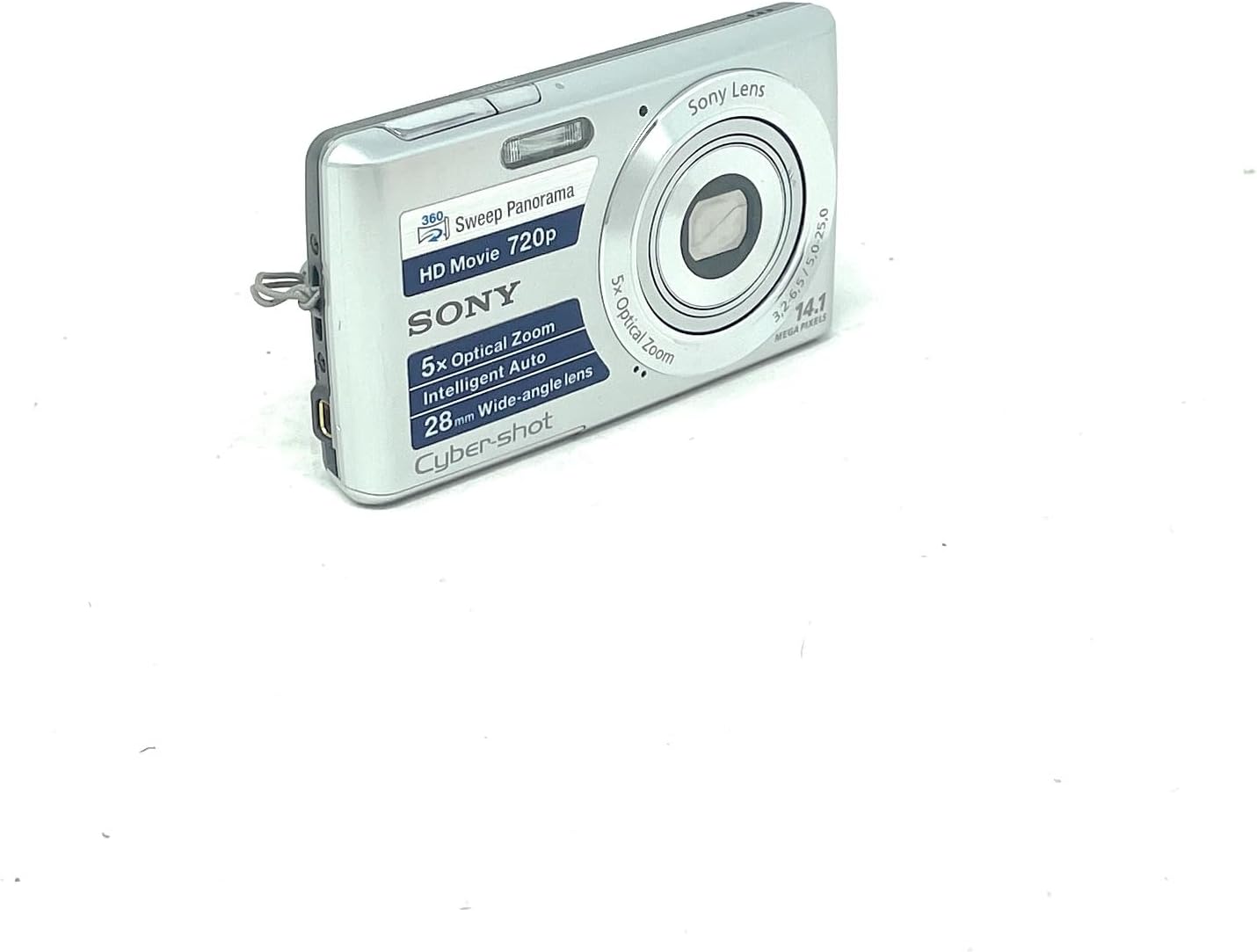 Sony Cyber-shot DSC-W620 14.1 MP Digital Camera with 5x Optical Zoom and 2.7-Inch LCD (Silver) - New Model