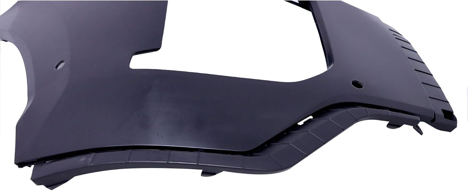 GXARTS Black Right Front Bumper Cover 865F4S8CB0 Compatible with Hyundai Palisade Limited SEL 2023-2025