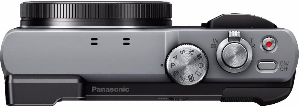PANASONIC LUMIX 4K Point and Shoot Camera, 30X LEICA DC Vario-ELMAR Lens F3.3-6.4, 18 Megapixels, High Sensitivity Sensor, DMC-ZS60S (SILVER)