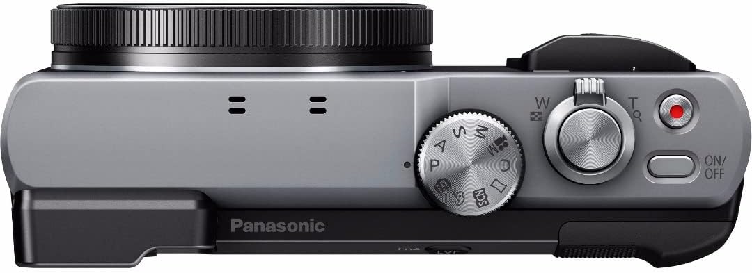 PANASONIC LUMIX 4K Point and Shoot Camera, 30X LEICA DC Vario-ELMAR Lens F3.3-6.4, 18 Megapixels, High Sensitivity Sensor, DMC-ZS60S (SILVER)