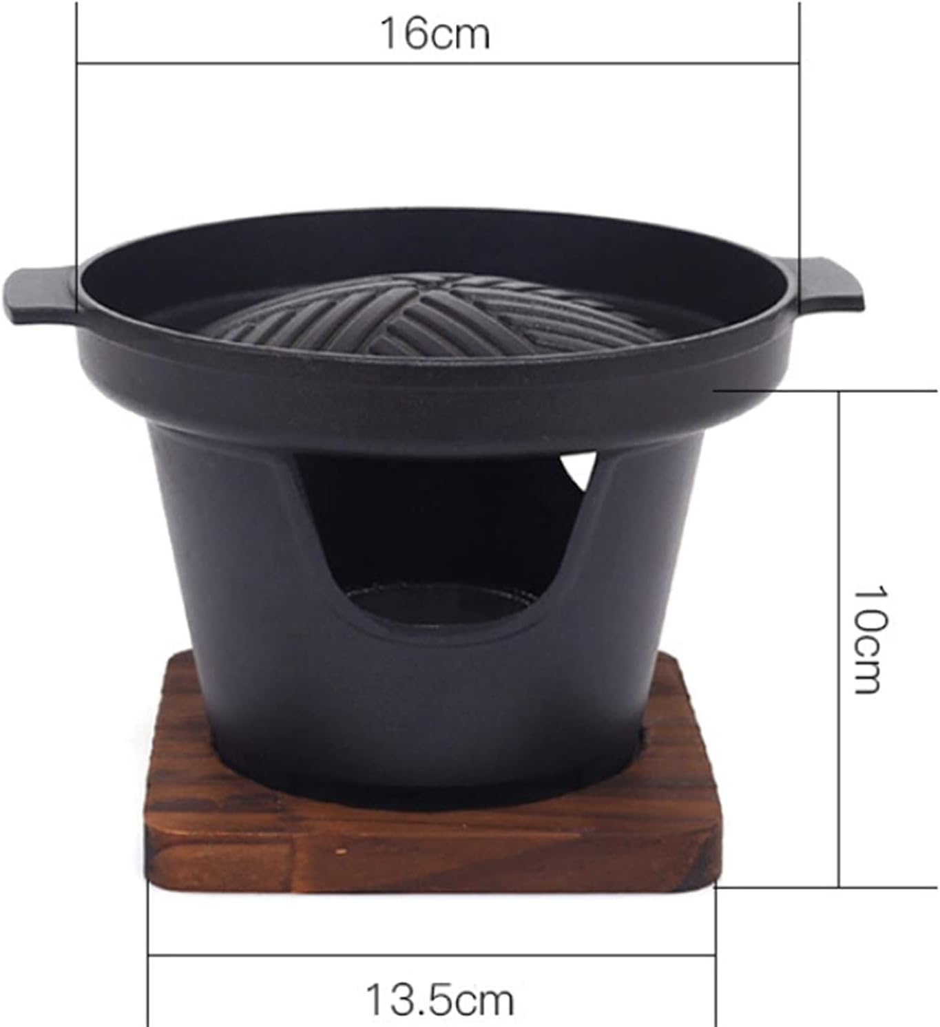 BBQ Grill Outdoor Outdoor Indoor Barbecue Charcoal Grill Portable bbq grill Household double man table top barbecue grills BBQ Korean cuisine non-stick barbecue
