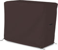 Bar Cart Cover 18 Oz Waterproof 100% Weather Resistant cart Cover with Air Pockets & Drawstring for Sung Fit (34'(H) x 50'(W) x 30'(D), Coffee)