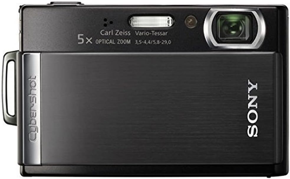 Sony Cybershot DSCT300/B 10.1MP Digital Camera with 5x Optical Zoom with Super Steady Shot (Black)