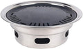 BBQ Barbeque Grills for,Charcoal Grill,BBQ,Indoor and Outdoor Korean Barbecue Grill,Suitable for 5-10 People,34cm (Color : B)