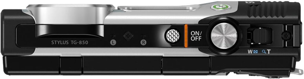 Olympus Stylus TG-850 IHS 16 MP Digital Camera (Black) - International Version