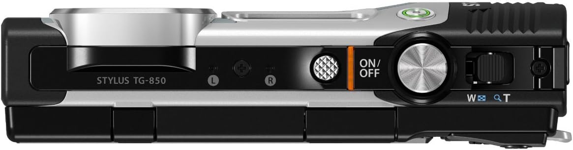 Olympus Stylus TG-850 IHS 16 MP Digital Camera (Black) - International Version