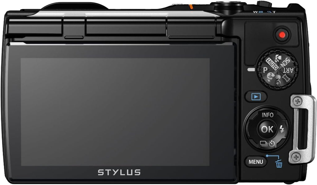 Olympus Stylus TG-850 IHS 16 MP Digital Camera (Black) - International Version