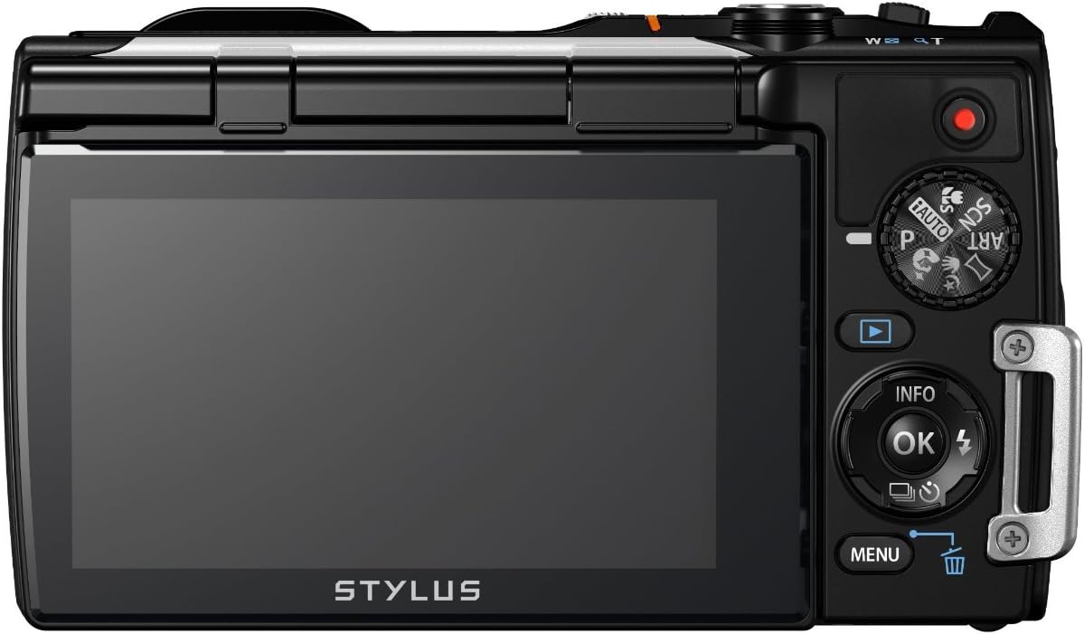Olympus Stylus TG-850 IHS 16 MP Digital Camera (Black) - International Version