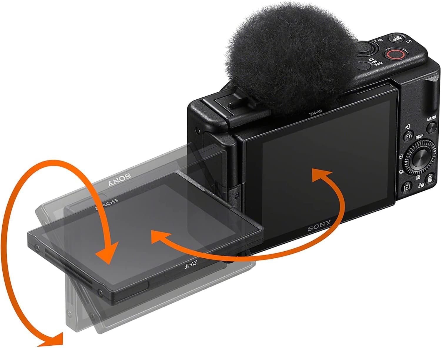 Sony ZV-1F Vlog Camera with 4K Video & 20.1MP for Content Creators and Vloggers Black ZV-1F/B | Official Sony USA Partner Model | Bundle with Deco Gear Case + Extra Battery + Filters + Photo Software