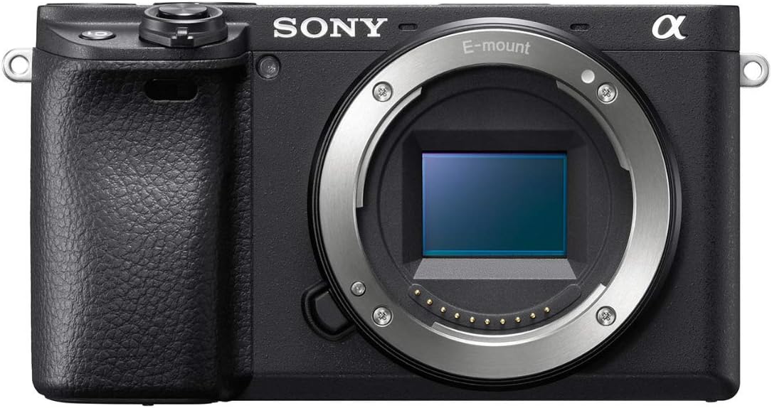 Sony a6400 Mirrorless Digital Camera (Body Only) Bundle with High Speed 64 GB SDXC Card, Filter Kit, 3 Batteries, USB Charger, Corel Photo Suite, Messenger Bag, Tripod, and SD Card Wallet (8 Items)