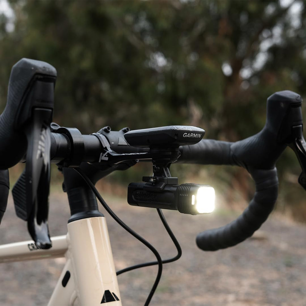 Knog Blinder 1300 Lumen Bike Headlight & Mid Cobber 170 Lumen Bike Light Set, Powerful Illumination, 330° Visibility, Long Battery Life, Waterproof, Multiple Mounts