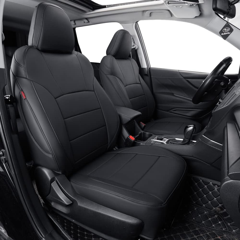coverdream Tucson Car Seat Covers Custom Fit for 2022-2025 2026 Hyundai Tucson SEL,XRT,SE,N Line,Limited (Not fit Hybird/PHEV) SUV,Waterproof Faxu Leather Seat Protector(Full Set,Black)