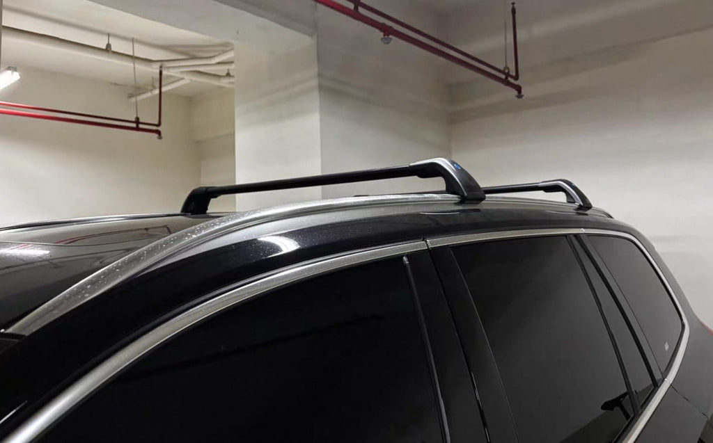 Black Crossbar Fits for Hyundai Tucson 2022 2023 2024 2025 SEL SEL Premium Limited Rooftop Cargo Bars Crossbars Luggage Carrier Cross Bar Aluminum 2PCS