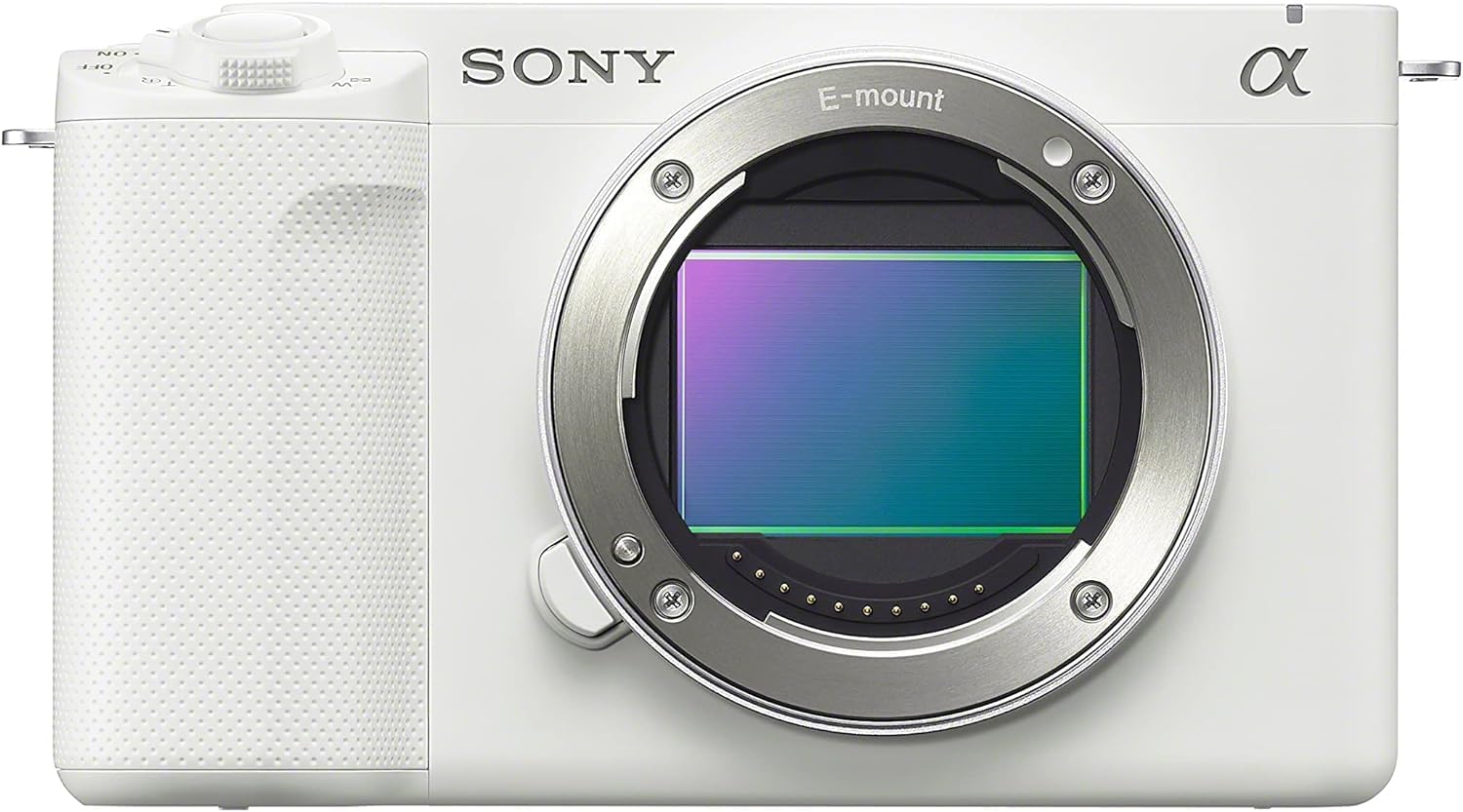 Sony Alpha ZV-E1 Full-Frame Interchangeable Lens Mirrorless Vlog Camera with 28-60mm Lens - White Body