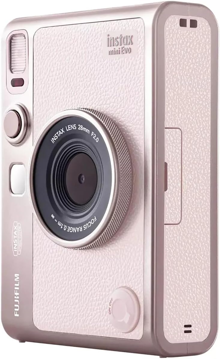 Fujifilm Instax Mini EVO Instant Camera (Pink)