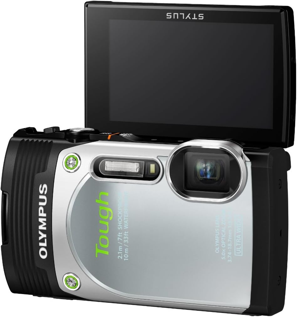 Olympus Stylus TG-850 IHS 16 MP Digital Camera (Black) - International Version