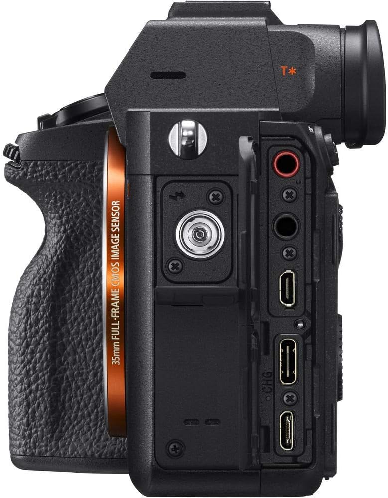 Sony Alpha a7R IV Mirrorless Digital Camera (Body Only) (ILCE7RM4/B) + 2 x 64GB Memory Card + 3 x NP-FZ-100 Battery + Corel Photo Software + Case + Card Reader + LED Light + More (Renewed)