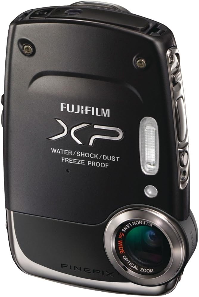 Fujifilm FinePix XP20 Black 14 MP Digital Camera with 5x Optical Zoom - Black