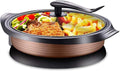 Indoor Korean Barbecue Grill Barbecue Grill 1800W Electric Teppanyaki Non-Stick Table Grill Griddle Smokeless BBQ Hot Plate,High Temperature Resistance and Corrosion Resistance/Frying Pan,Portab