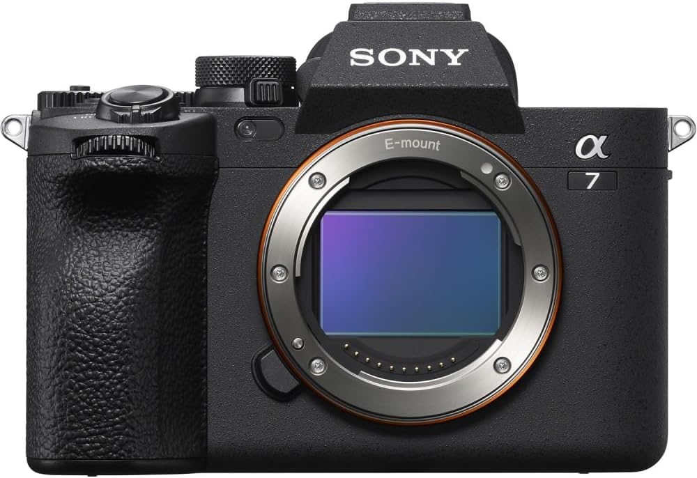 Sony a7 IV Mirrorless Digital Camera with Sigma 24-70mm Lens with Extra NP-FZ100 Battery + 128GB SD Card + Photo Software + Camera Bag + Cleaning Kit + Battery & Charger Bundle