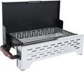 Portable Charcoal Grill Charcoal Grill BBQ Grill Folding Portable Lightweight Barbecue Grill Tabletop for Picnics BBQ Grill for Outdoor