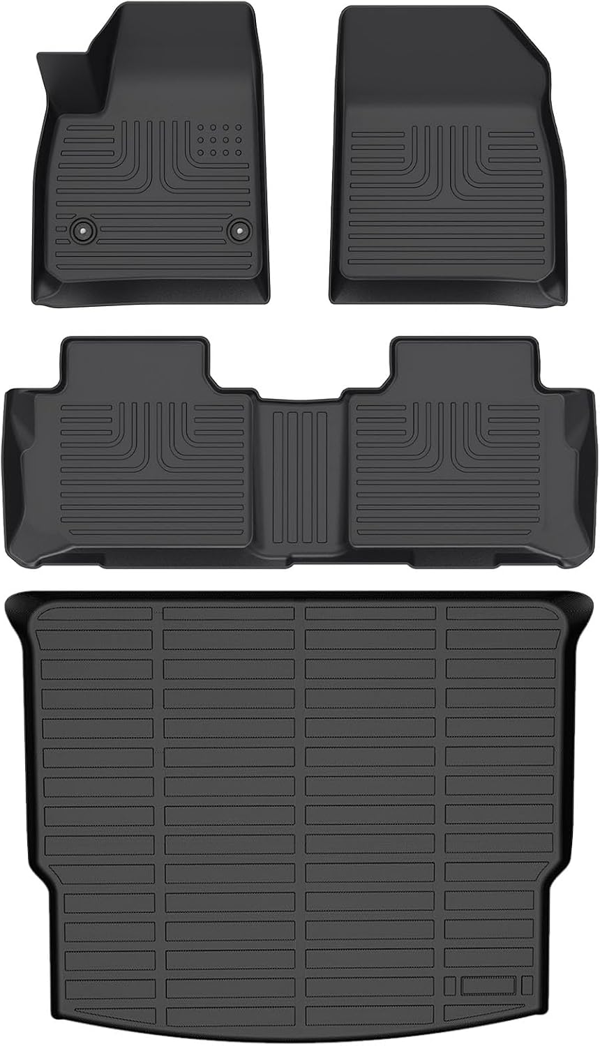 for Chevy Blazer Floor Mats 2026 2025 2024 2023 2022 2021 2020 2019(Not for EV),Car Mat for Chevrolet Blazer All Weather Floor Liner Accessories 2019-2025