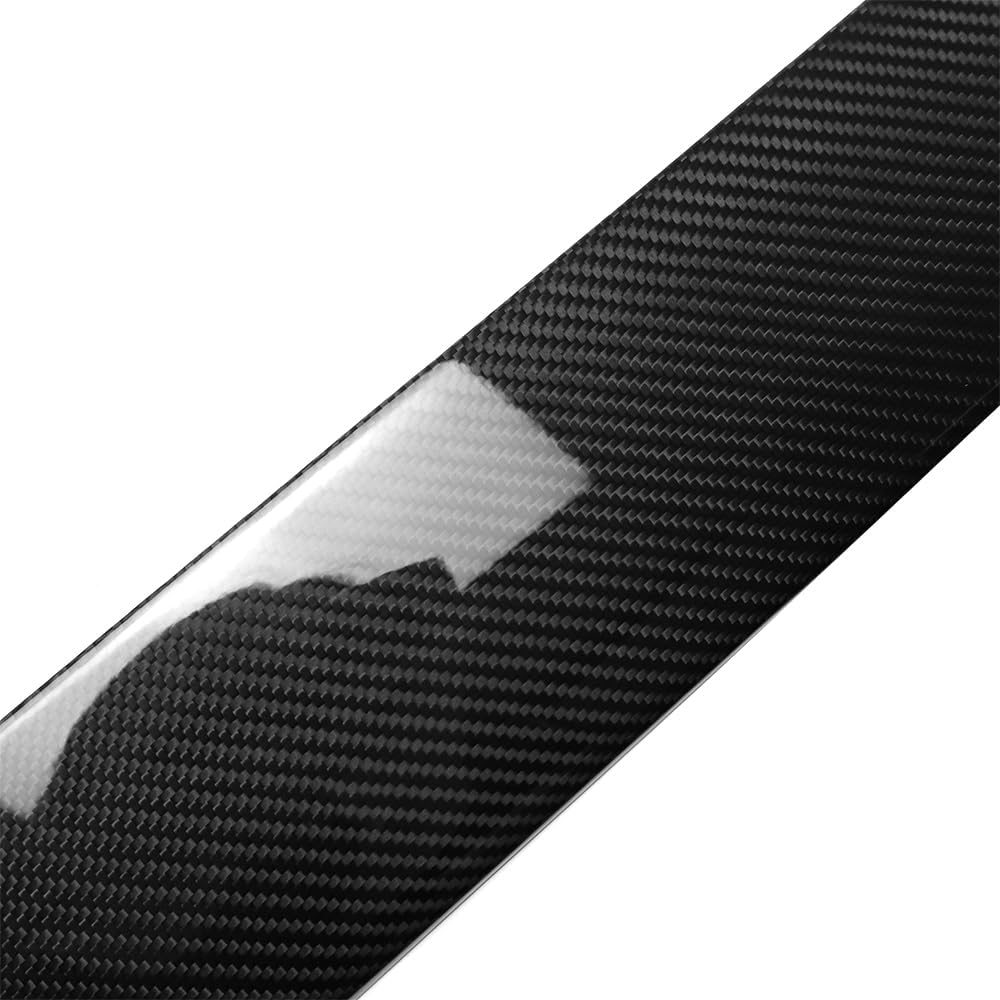 Genuine Carbon Fiber Center Consoles Dashboard Trin for Hyundai Ioniq 5 N Line N NE Limited XRT SEL Long Range 2022 2023 2024 2025 (Glossy Carbon)