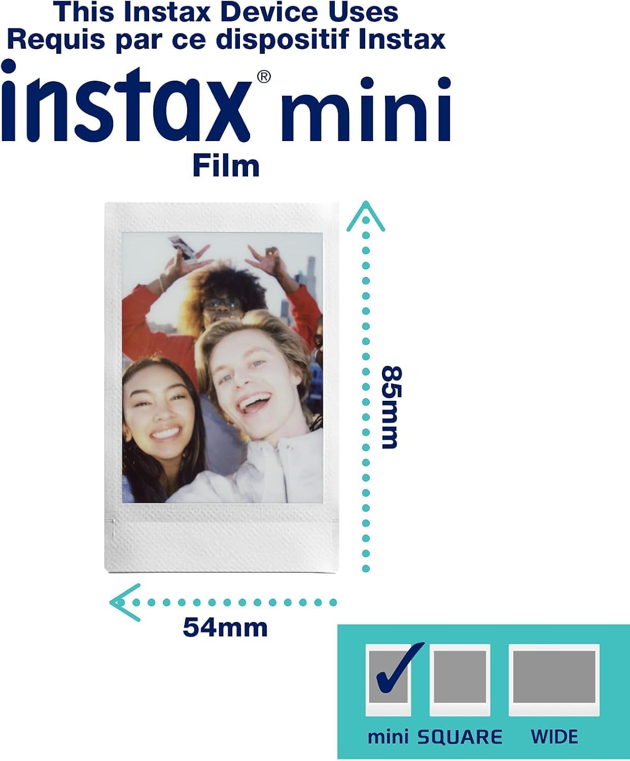 Fujifilm Instax Mini EVO Instant Camera with Sunshine Photo Microfiber Cleaning Cloth (Camera + 3 Twin Packs, Black)