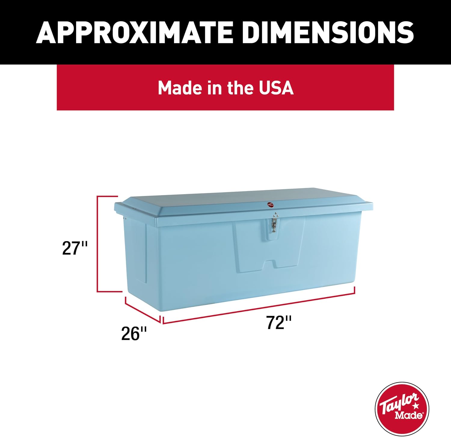 Taylor Made Stow N' Go Fiberglass Dock Box