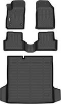 GINOWY-Floor Mats & Cargo Liner for Chevrolet/Chevy Sonic 2012-2020, All Weather Car Floor Mat Custom Fit for Chevy Sonic Accessories Rubber Mats Cargo Liners Trunk Mat