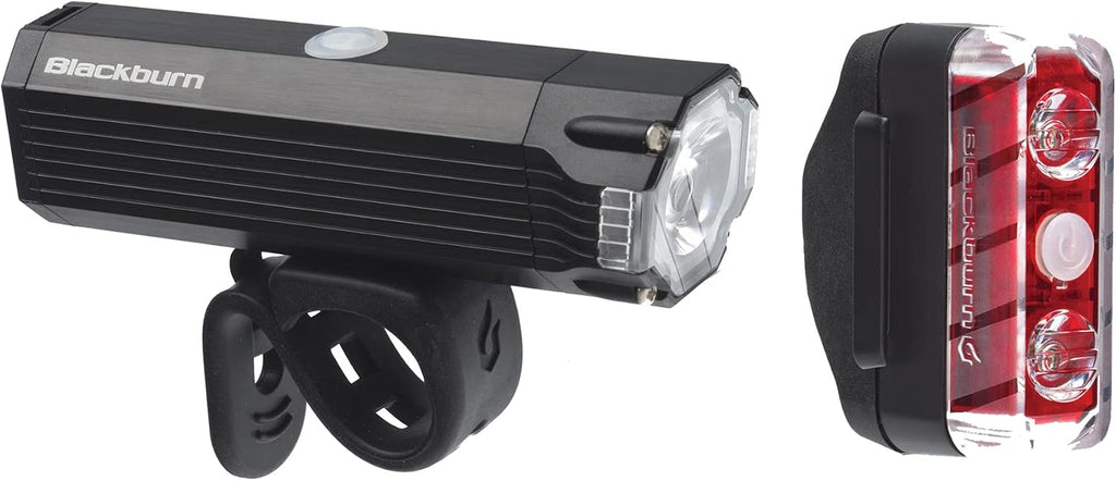 Blackburn Dayblazer Front and Rear Bike Light Set (1000 Lumens Front, 65 Lumens Rear)
