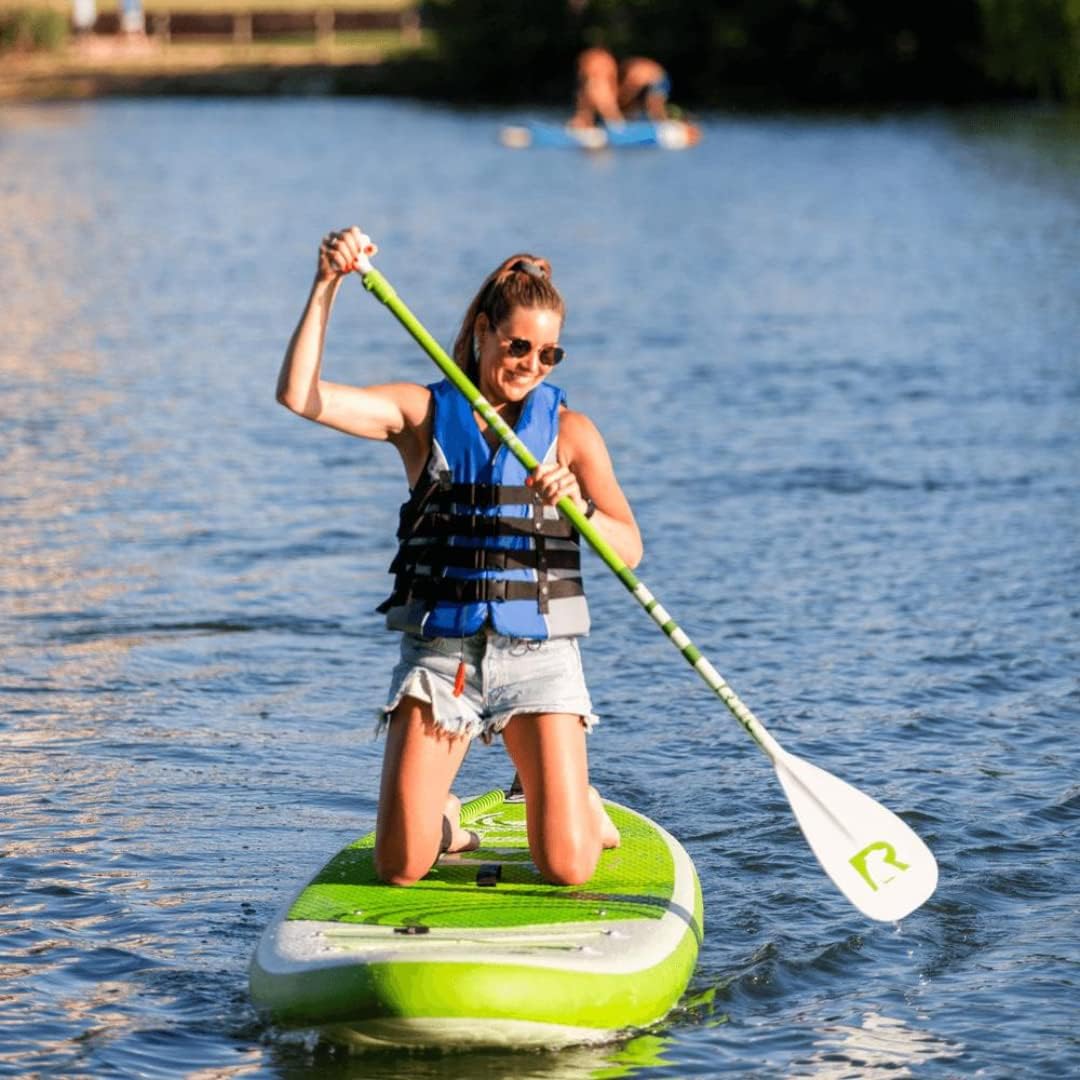RTIC Inflatable Paddle Board 11' Stand Up Floatable Paddle Board for Adults, Men and Women, with Accessories - Air Pump, Carry Bag, Ultra-Light, 300lbs Capacity