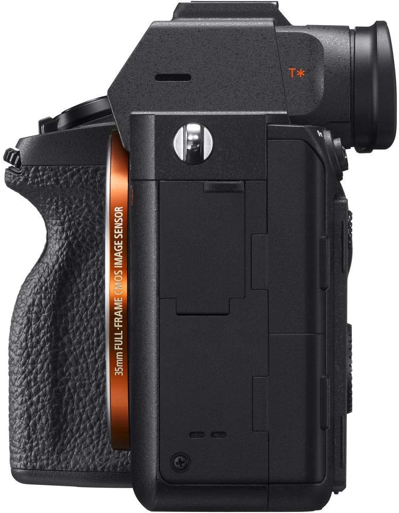 Sony Alpha a7R IV Mirrorless Digital Camera (Body Only) (ILCE7RM4/B) + 2 x 64GB Memory Card + 3 x NP-FZ-100 Battery + Corel Photo Software + Case + Card Reader + LED Light + More (Renewed)