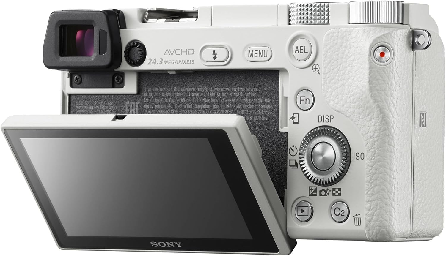 Sony Alpha a6000 Mirrorless Camera with 16-50mm Lens (Silver) with Bag, 64GB Memory Card, Card Reader, Plus Essential Accessories