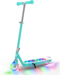 Gyroor KS2 Kids Electric Scooter – 5 MPH Safe Speed, Foot Sensor Start, LED Lights, Adjustable Handlebar, 2 Hr Fast Charge, UL2272 Certified, Ages 6–12, 121 lb Max Load