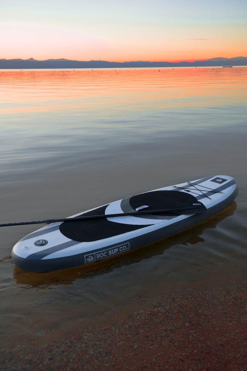 Roc Inflatable Stand Up Paddle Board with Premium SUP Paddle Board Accessories, Wide Stable Design, Non-Slip Comfort Deck for Youth & Adults