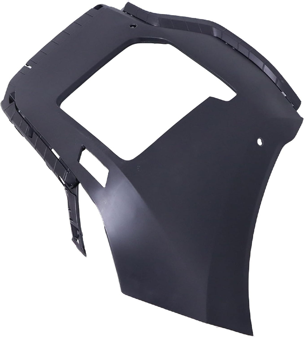 GXARTS Black Right Front Bumper Cover 865F4S8CB0 Compatible with Hyundai Palisade Limited SEL 2023-2025